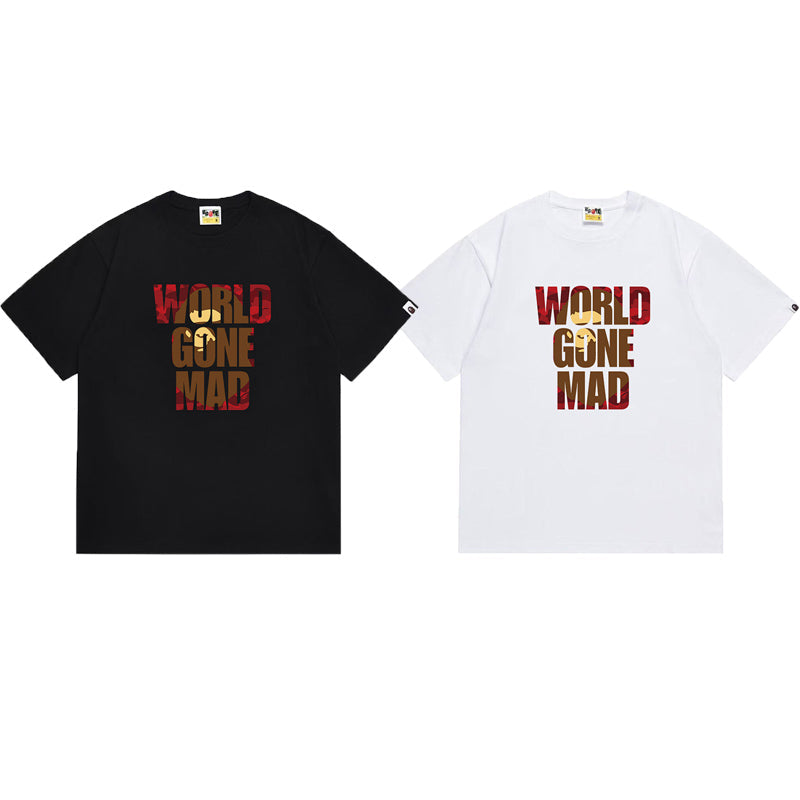 BAPE Ape Head Graphic Streetwear T-Shirt