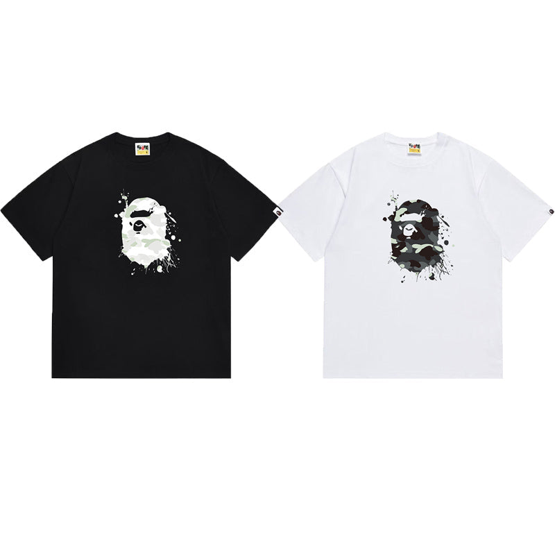 BAPE Ape Head Graphic Streetwear T-Shirt