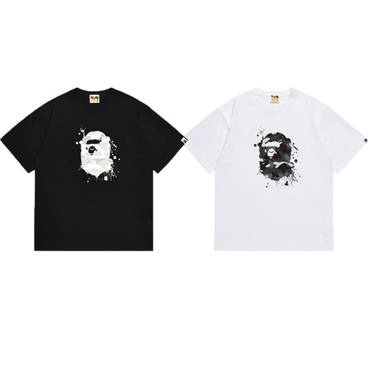 BAPE Ape Head Graphic Streetwear T-Shirt