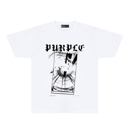 Purple Brand Gothic Vortex Graphic Tee