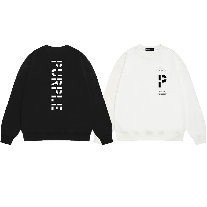 Purple Brand P Logo Crewneck Sweatshirt