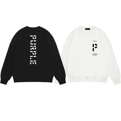 Purple Brand P Logo Crewneck Sweatshirt