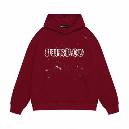 Purple Brand Gothic Splatter Hoodie