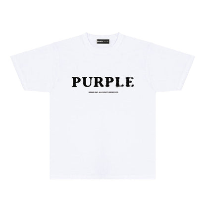 Purple Brand Inc. Distressed Logo Tee
