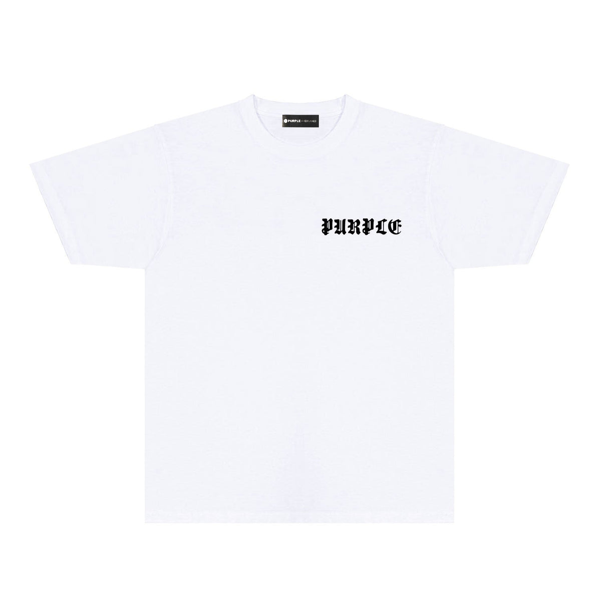Purple Brand Gothic P Logo Back Graphic Tee