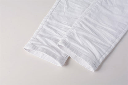 Purple Brand Clean White Slim Jeans 9024