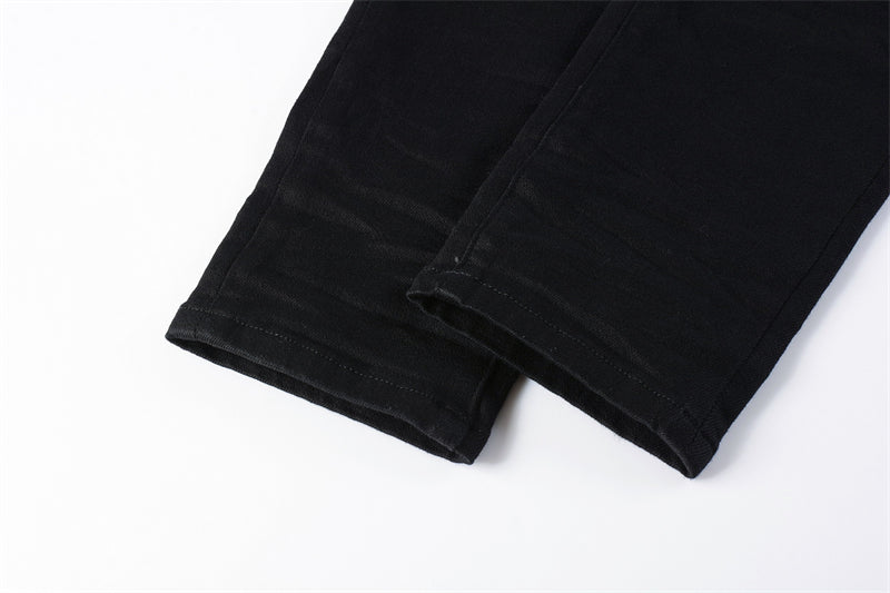 Purple Brand Clean Black Slim Jeans 9023