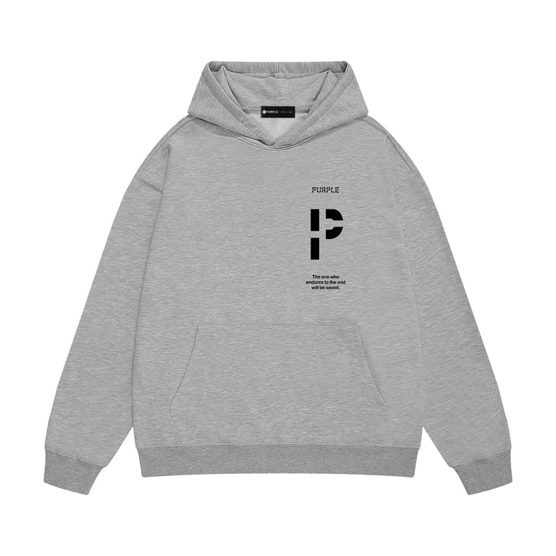 Purple Brand P Logo Pullover Hoodie