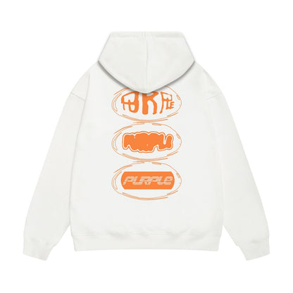 Purple Brand Graffiti Logo Hoodie