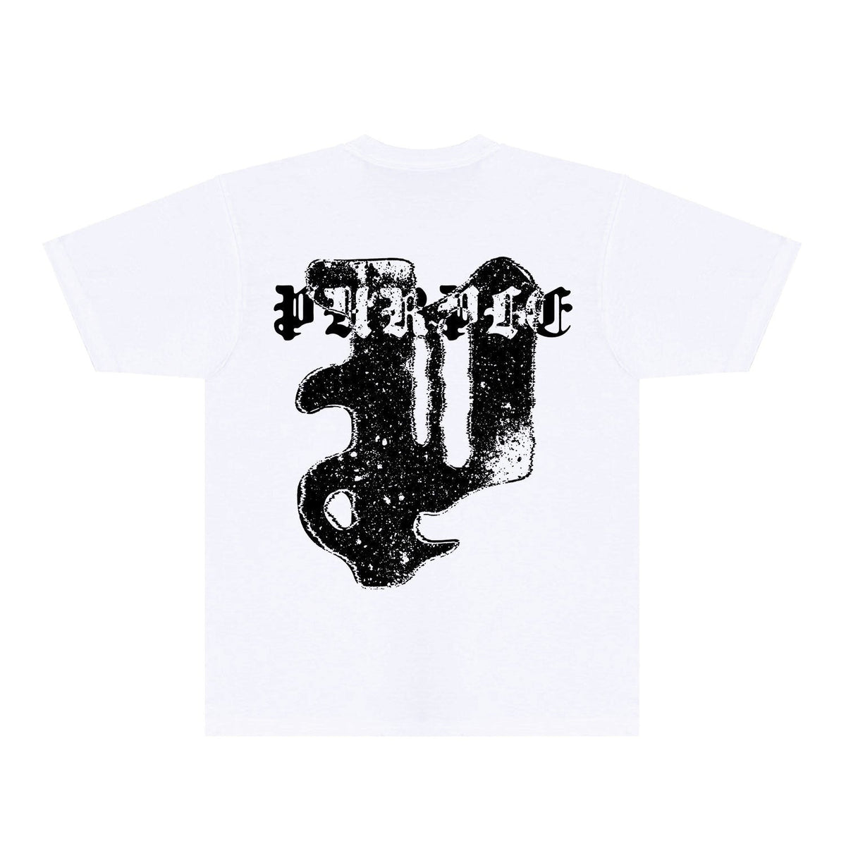Purple Brand Gothic P Logo Back Graphic Tee