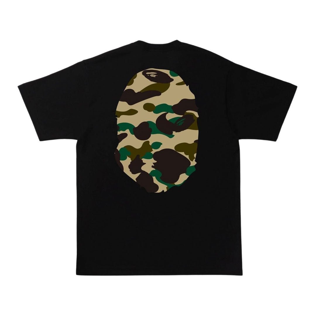 BAPE 1st Camo Big Ape Head Tee Black/Green