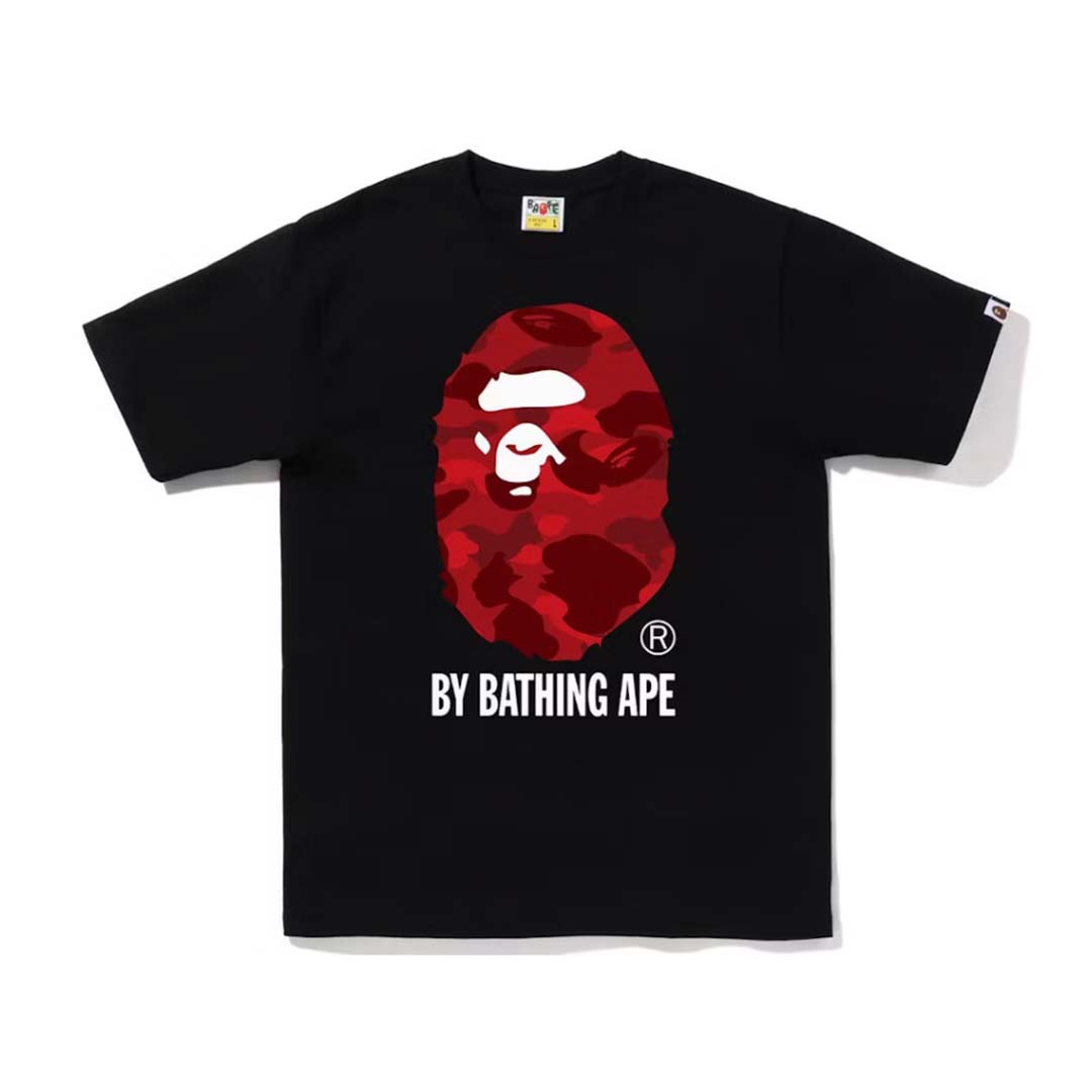 BAPE Color Camo By Bathing Ape Tee Black/Red