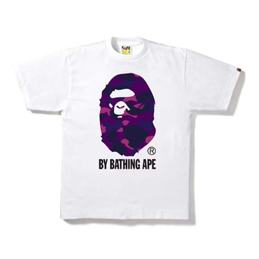 BAPE Color Camo By Bathing Ape Tee White/Purple