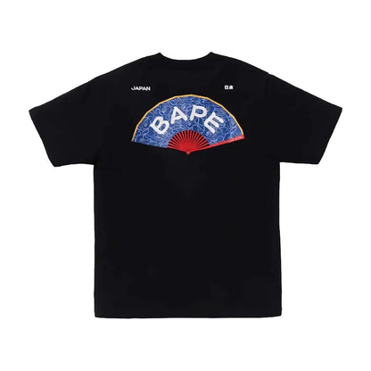 BAPE Japan Fan Tee Black