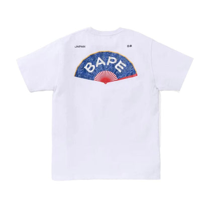 BAPE Japanese Fan Tee White