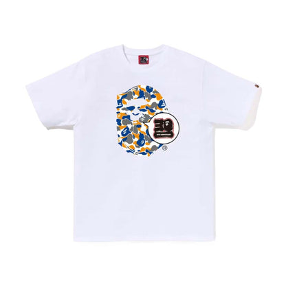 BAPE Store Maebashi 30th Anniversary Ape Head Tee White