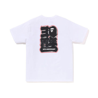BAPE Store Miami 30th Anniversary Ape Head Tee White