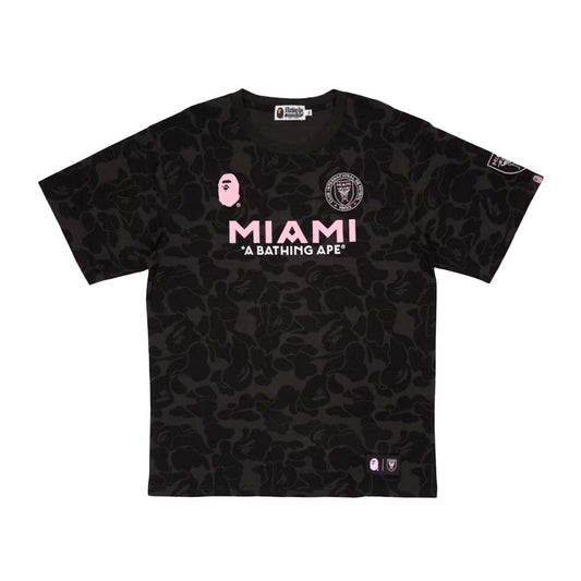 BAPE x Inter Miami CF Camo Tee Black/Pink