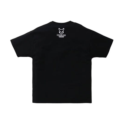 BAPE x Pokemon Baby Milo Lechonk & Pikachu Tee Black