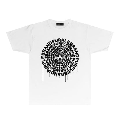 Purple Brand Spiral Vortex Drip Graphic Tee