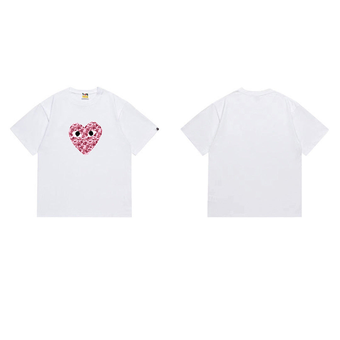 BAPE Ape Head Graphic Streetwear T-Shirt
