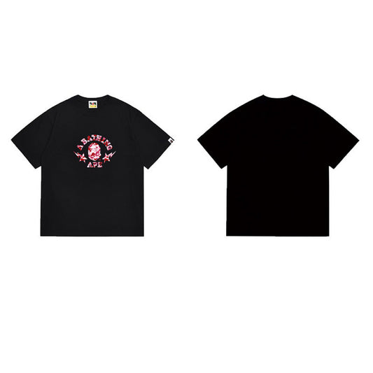 BAPE Ape Head Graphic Streetwear T-Shirt