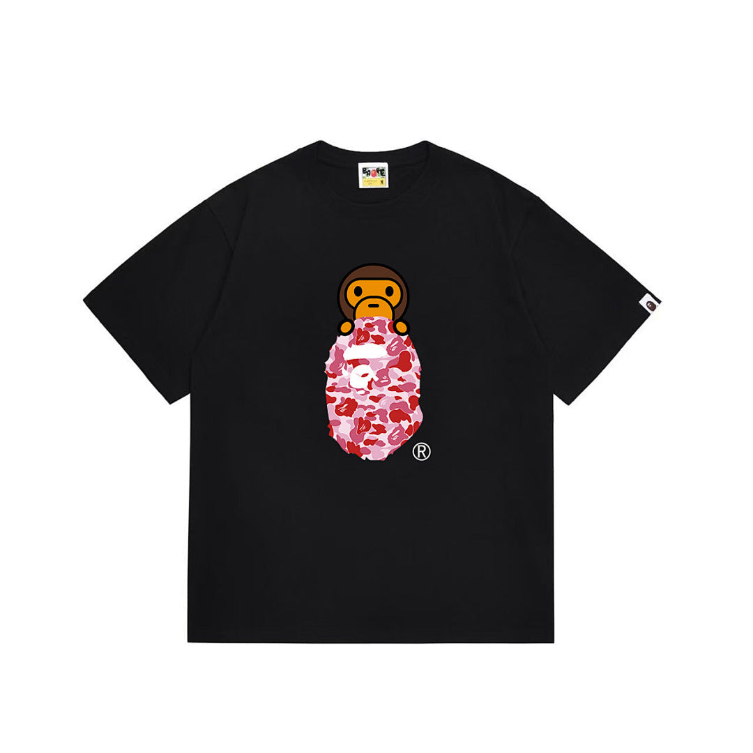 BAPE Ape Head Graphic Streetwear T-Shirt