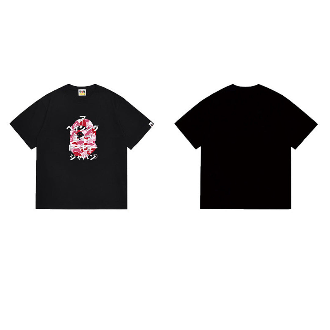 BAPE Ape Head Graphic Streetwear T-Shirt