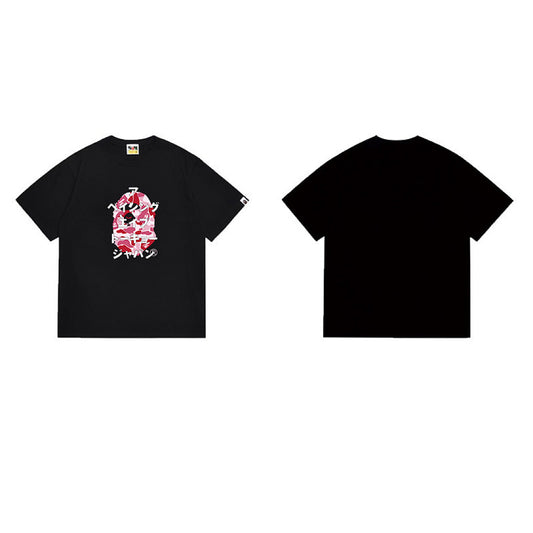 BAPE Ape Head Graphic Streetwear T-Shirt