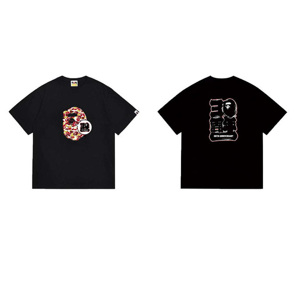BAPE Ape Head Graphic Streetwear T-Shirt