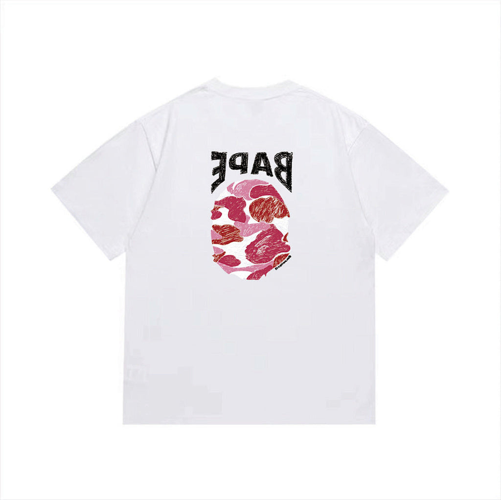 BAPE Ape Head Graphic Streetwear T-Shirt