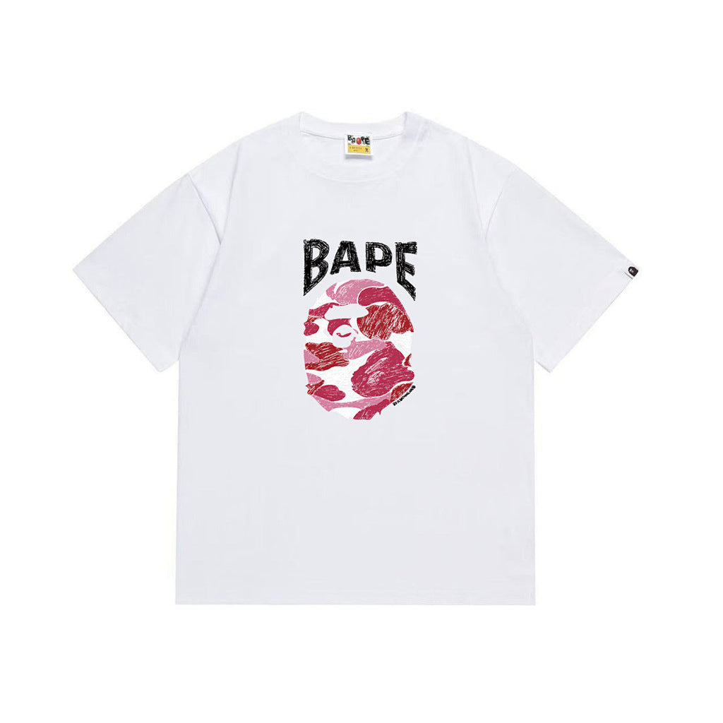 BAPE Ape Head Graphic Streetwear T-Shirt
