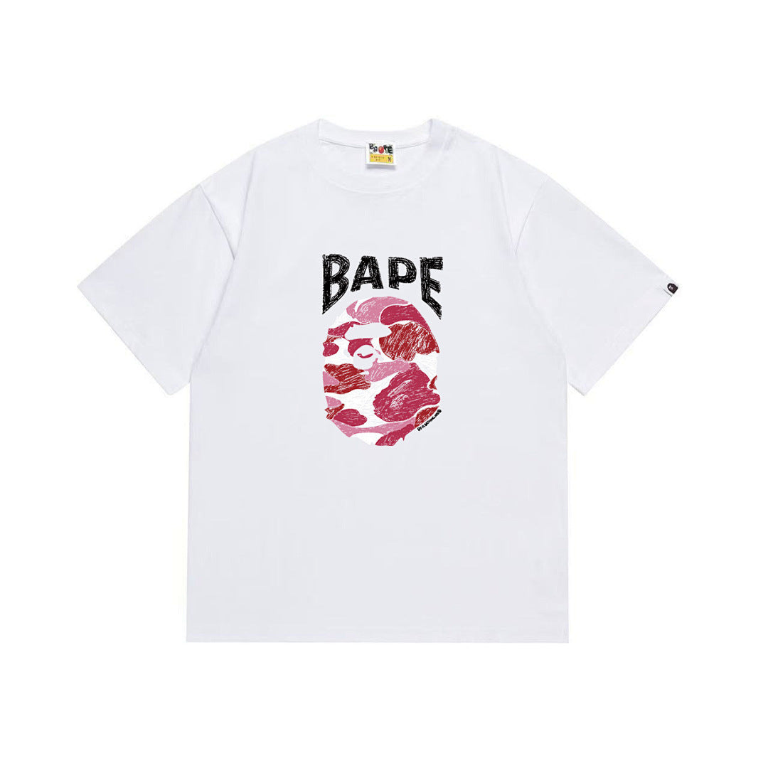 BAPE Ape Head Graphic Streetwear T-Shirt