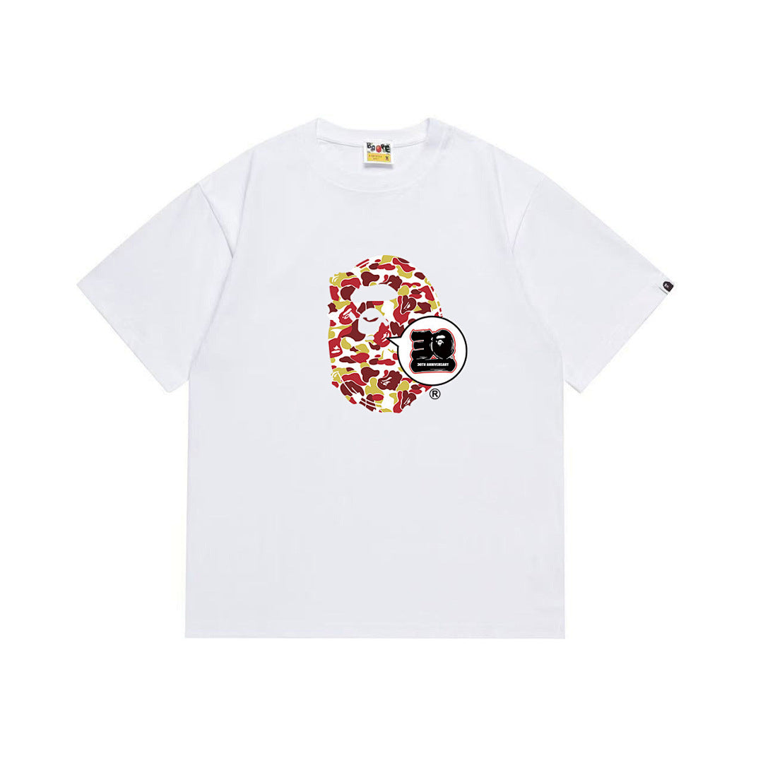 BAPE Ape Head Graphic Streetwear T-Shirt