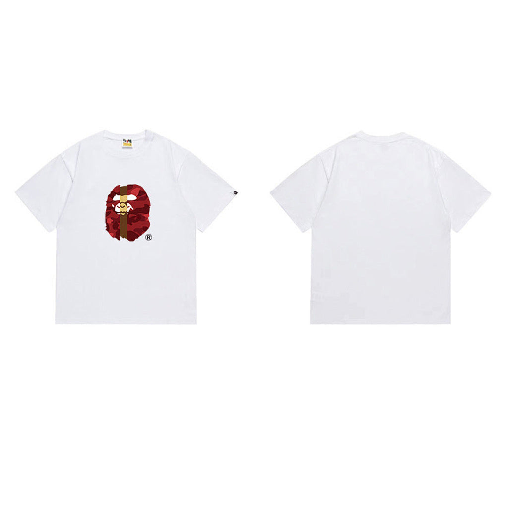 BAPE Ape Head Graphic Streetwear T-Shirt