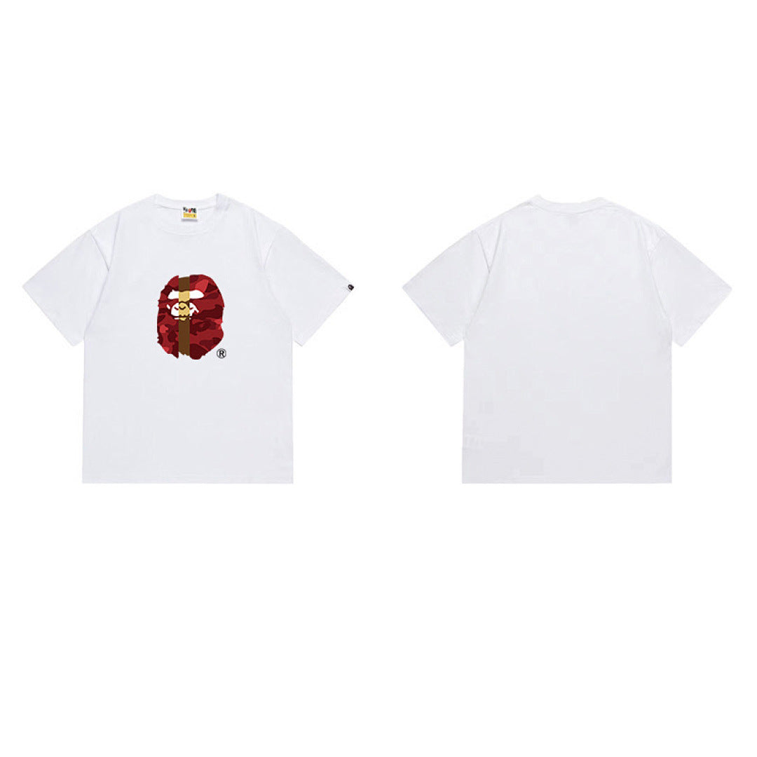 BAPE Ape Head Graphic Streetwear T-Shirt