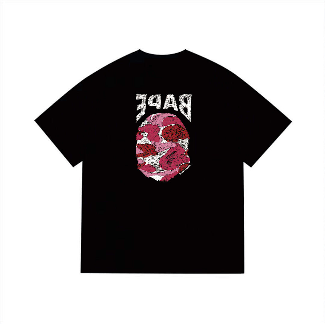 BAPE Ape Head Graphic Streetwear T-Shirt