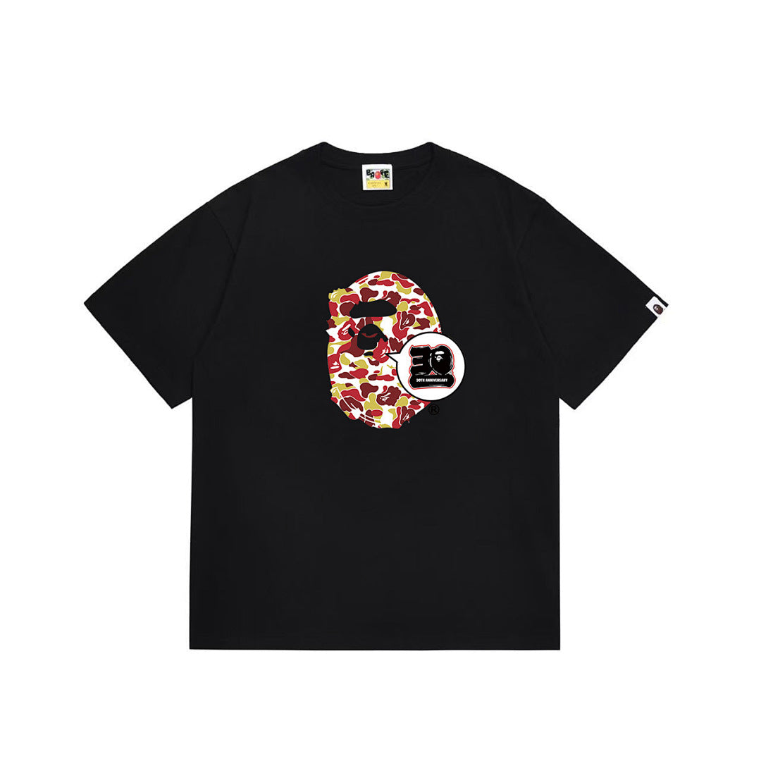 BAPE Ape Head Graphic Streetwear T-Shirt
