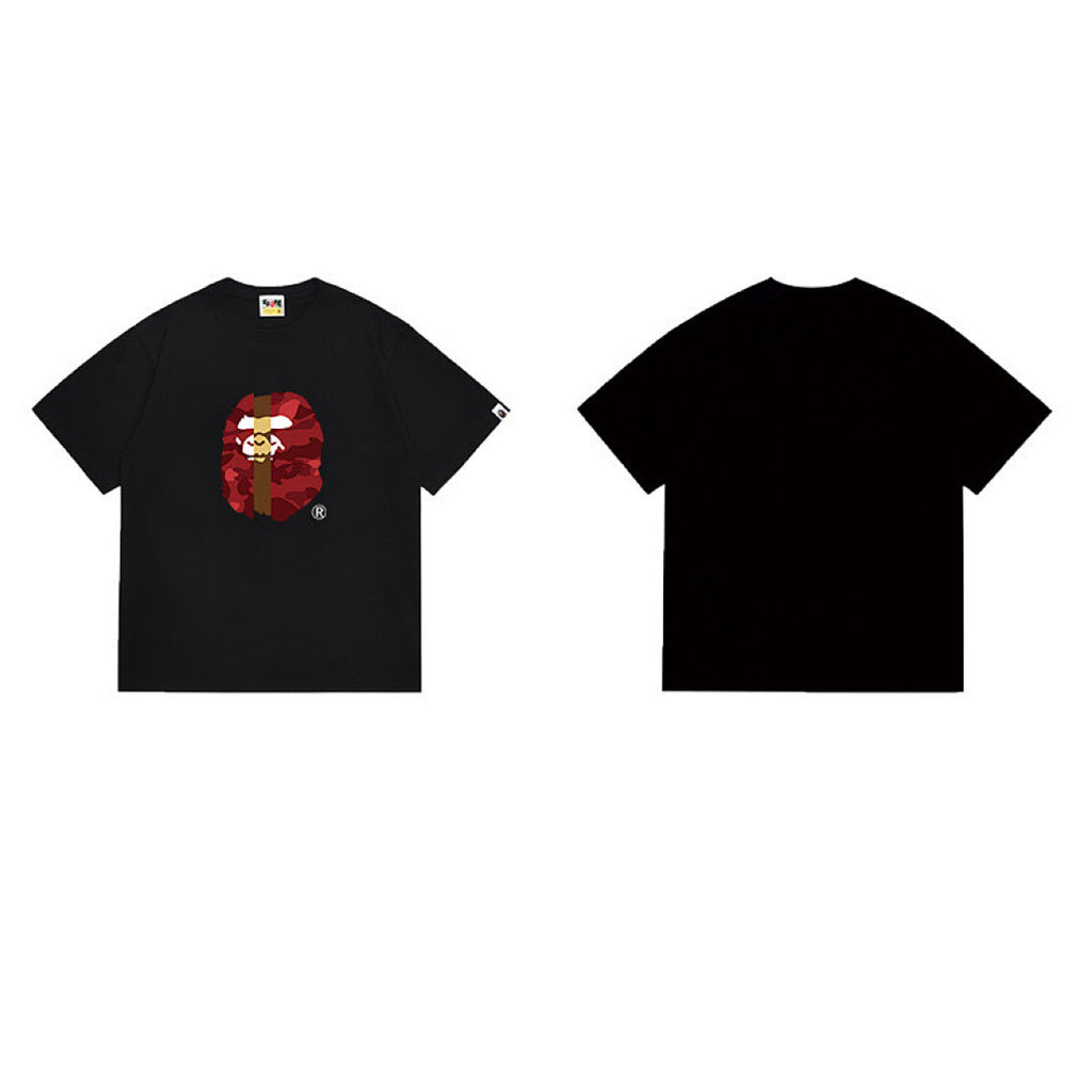 BAPE Ape Head Graphic Streetwear T-Shirt