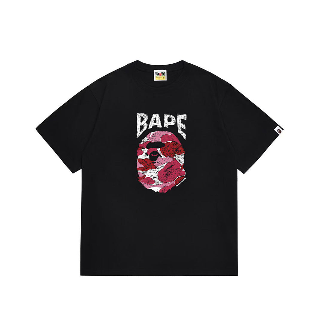 BAPE Ape Head Graphic Streetwear T-Shirt