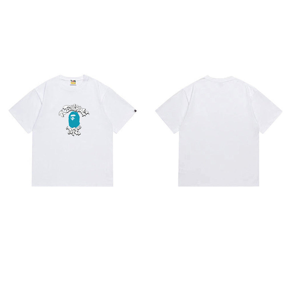 BAPE Ape Head Graphic Streetwear T-Shirt