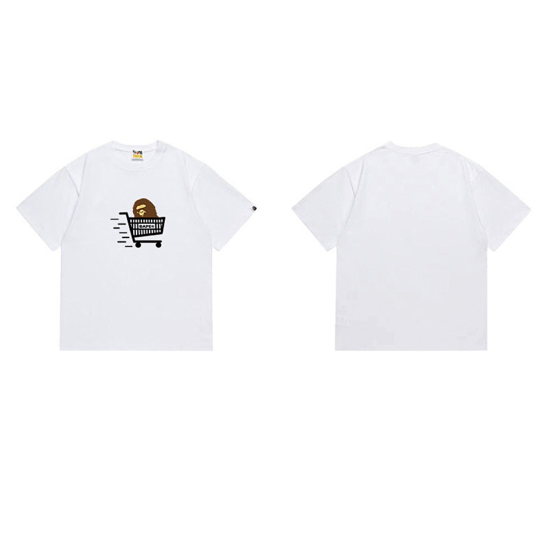 BAPE Ape Head Graphic Streetwear T-Shirt