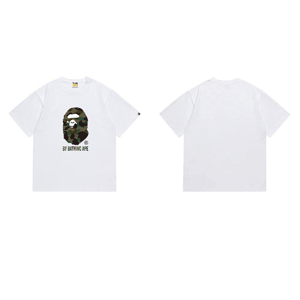 BAPE Ape Head Graphic Streetwear T-Shirt