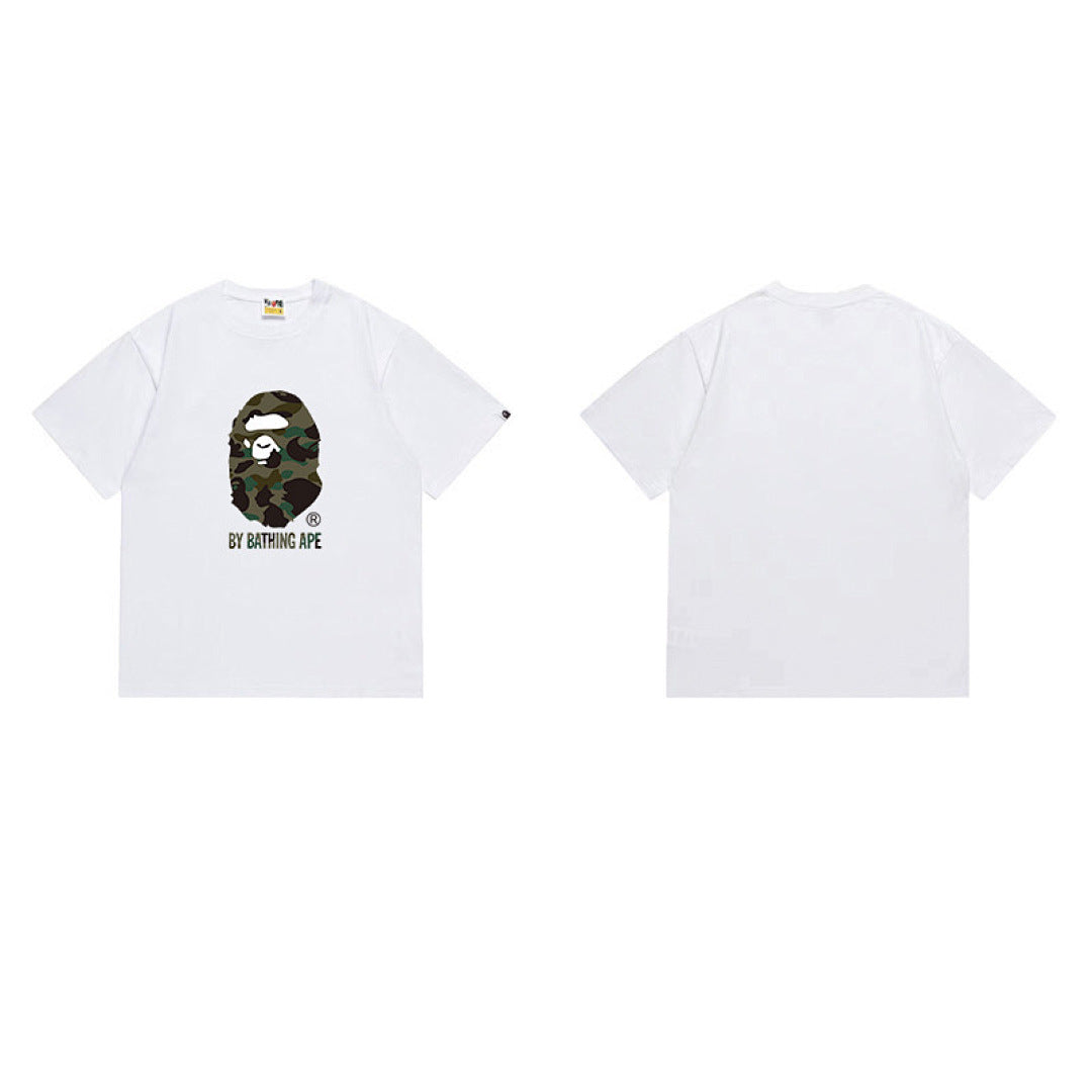 BAPE Ape Head Graphic Streetwear T-Shirt