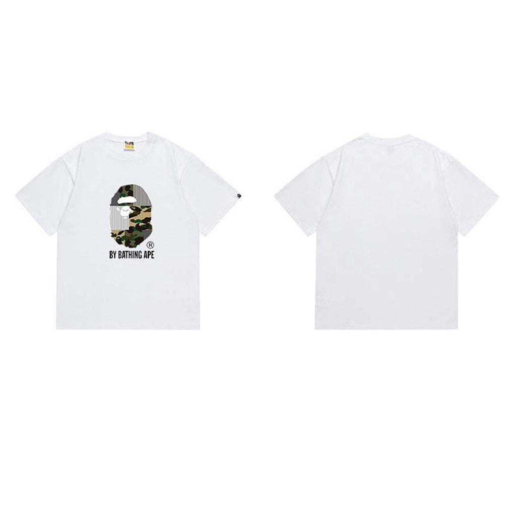 BAPE Ape Head Graphic Streetwear T-Shirt