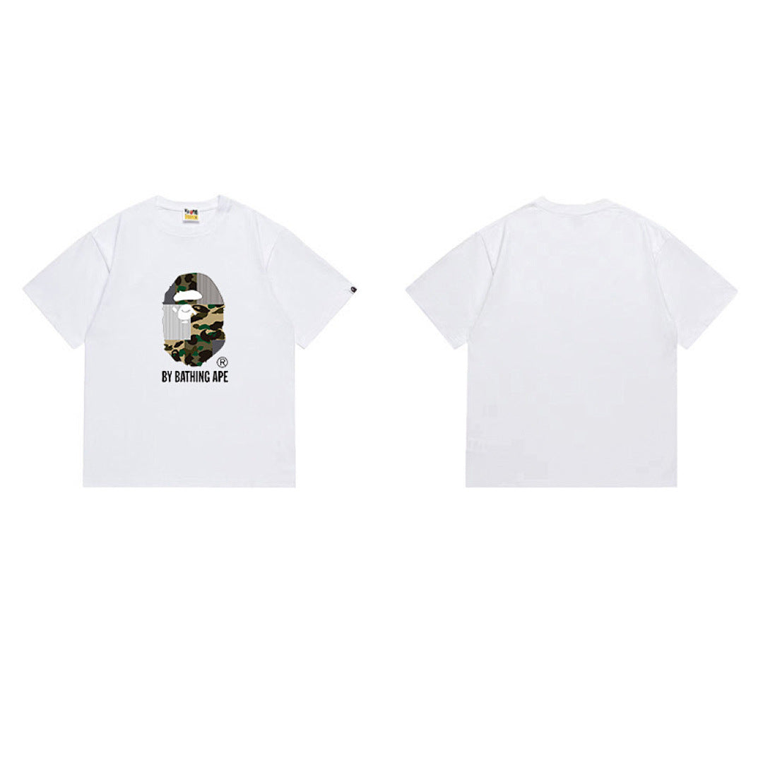 BAPE Ape Head Graphic Streetwear T-Shirt