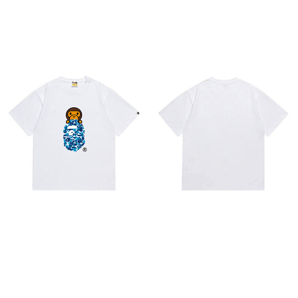 BAPE Ape Head Graphic Streetwear T-Shirt