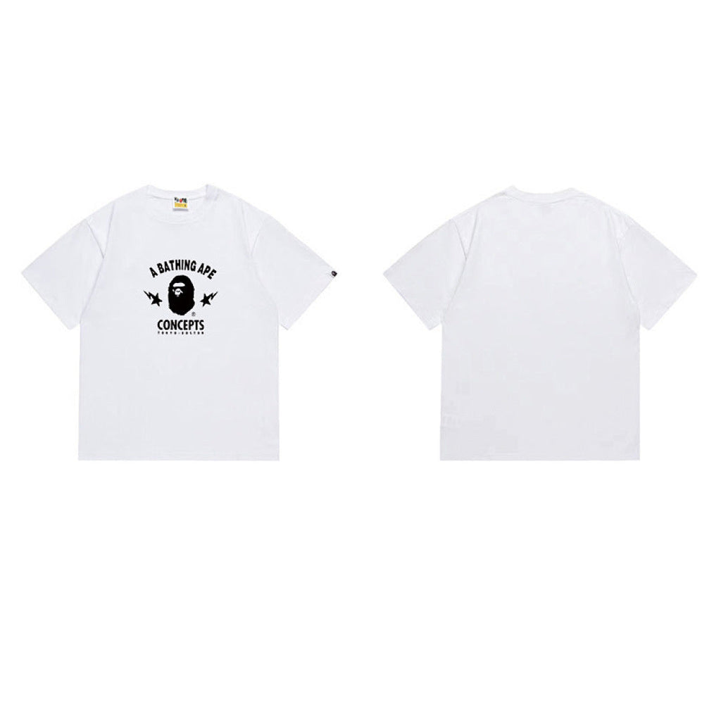 BAPE Ape Head Graphic Streetwear T-Shirt
