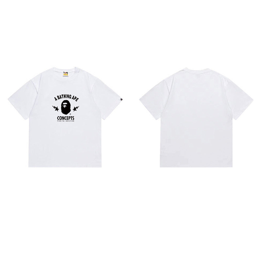 BAPE Ape Head Graphic Streetwear T-Shirt
