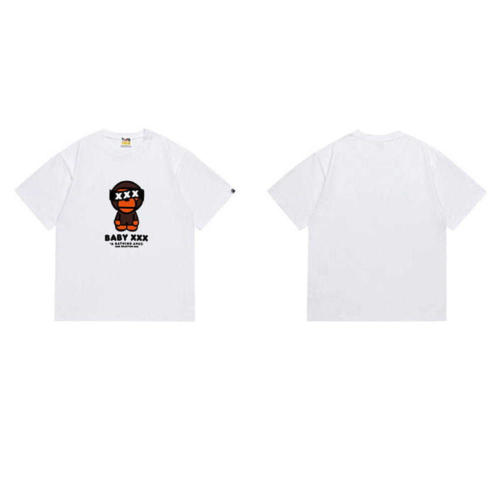 BAPE Ape Head Graphic Streetwear T-Shirt